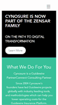 Mobile Screenshot of cynosureinc.com